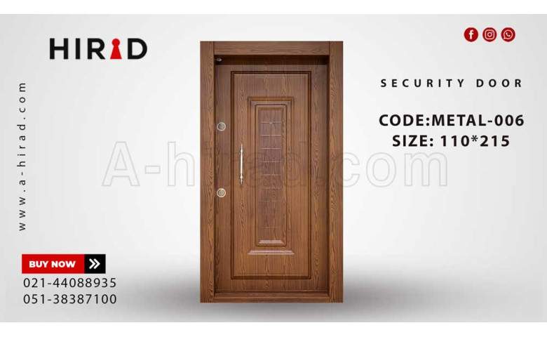 درب ضد سرقت کد METAL-006